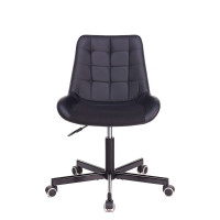Кресло Бюрократ CH-350M черный искусст.кожа/ткань крестовина металл