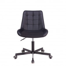 Кресло Бюрократ CH-350M черный искусст.кожа/ткань крестовина металл