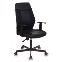 Кресло Бюрократ CH-606 черный искусст.кожа/ткань крестовина металл