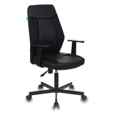 Кресло Бюрократ CH-606 черный искусст.кожа/ткань крестовина металл
