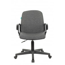 Кресло Бюрократ CH-808-LOW серый 3C1 низк.спин. крестовина пластик