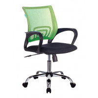 Кресло Бюрократ CH-695NSL салатовый TW-03A сиденье черный TW-11 крестовина металл хром