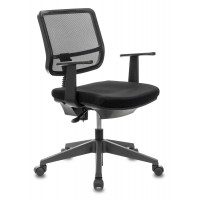 Кресло Бюрократ CH-535 черный TW-01 TW-11 сетка/ткань крестовина пластик