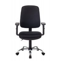 Кресло Бюрократ T-620SL черный TW-11 крестовина металл хром