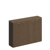 Шкаф для документов средний закрытый Orion ОР ВЛ 324 ДТ дуб табачный