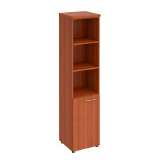 Шкаф для документов узкий полузакрытый Патриот ПТ 787 ОМ, миланский орех