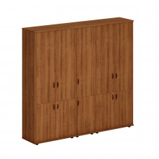 Шкаф комбинированный высокий (закрытый + закрытый узкий + закрытый) Исп.58