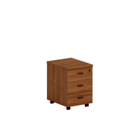 Тумба выкатная 3-ящичная (c доводчиками) с центральным замком ТЖ 214 ТО