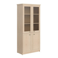 Шкаф высокий комбинированный RHC 89.2 Бук Тиара