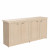 Шкаф низкий 2-х секционный RLW 185 Бук Тиара