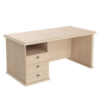 Стол руководителя однотумбовый RDT 188.АL Бук Тиара