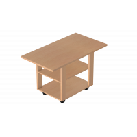 Стол журнальный на колесах Р.СЖ Референт, Бук