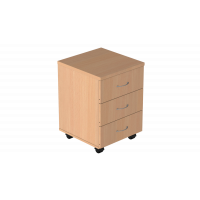 Тумба подкатная на 3 ящика Р.Т-3 бук