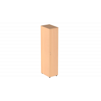 Пенал гардероб узкий глубокий Р.П-7, серия Референт, бук