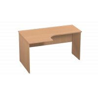 Стол компьютерный угловой левый Р.РС-16-Лев, серия Референт, бук