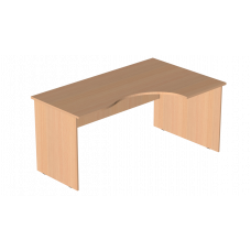Стол эргономичный угловой левый Р.СКУ-14-Лев, серия Референт, бук