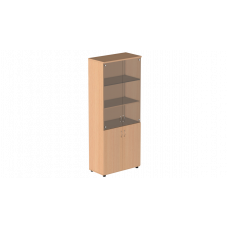 Шкаф для бумаг с тонированным стеклом Р.Ш-2СТ бук