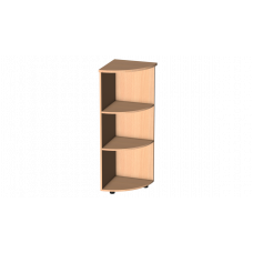 Стеллаж угловой средний Р.У-2П, серия Референт, бук