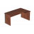 Стол эргономичный угловой левый Р.СКУ-14-Лев, серия Референт, орех