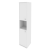 Шкаф офисный высокий узкий левый Стайл Л.СУ-1.5 (L) 412*410*1980 Белый