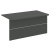 Onix Модуль прямой низкий O.R-MP.N-158 Антрацит 1580*900*750