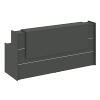 Onix Ресепшн O.R-K-9 Антрацит 2410*766*1187