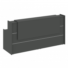 Onix Ресепшн O.R-K-9 Антрацит 2410*766*1187