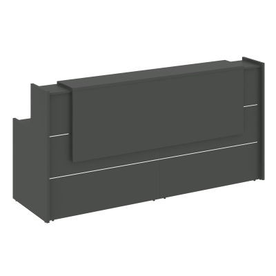 Onix Ресепшн O.R-K-9 Антрацит 2410*766*1187