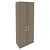 Шкаф офисный высокий Стайл Л.СТ-1.3 778*410*1980 Вяз Благородный