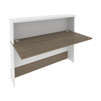 Style Модуль прямой Л.МП-4 Вяз Благородный/Белый 1400*736*1156