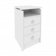 Style Тумба приставная с фолдингом Л.ТП-4F Белый 420*450*750