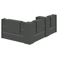 Onix Ресепшн O.R-K-30 Антрацит 2168*3151*1187