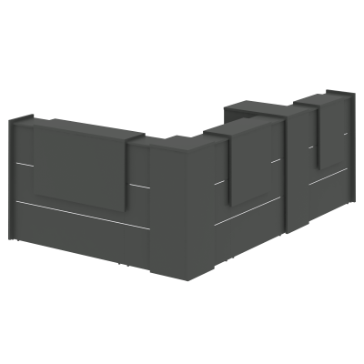 Onix Ресепшн O.R-K-30 Антрацит 2168*3151*1187