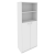 Шкаф офисный высокий Стайл Л.СТ-1.6 778*410*1980 Белый