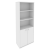 Шкаф офисный высокий Стайл Л.СТ-1.1 778*410*1980 Белый