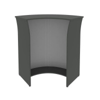 Рива Стойка угловая (радиусный элемент-ролета) А.РС-5.5 ролета Антрацит 950*950*1150