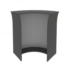 Riva Стойка угловая (радиусный элемент-ролета) А.РС-5.5 ролета Антрацит 950*950*1150