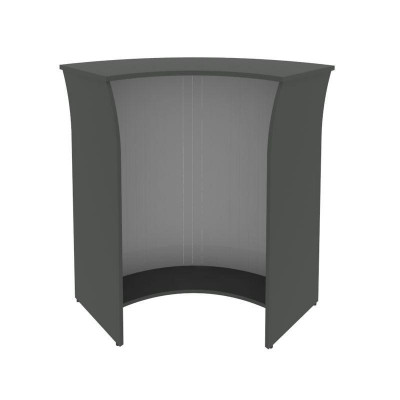 Riva Стойка угловая (радиусный элемент-ролета) А.РС-5.5 ролета Антрацит 950*950*1150