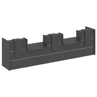 Onix Ресепшн O.R-K-20 Антрацит 4530*766*1187