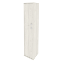 Style Шкаф высокий узкий левый Л.СУ-1.8 (L) Дуб Наварра 412*410*1980