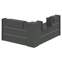 Onix Ресепшн O.R-K-31 Антрацит 3201*2773*1187