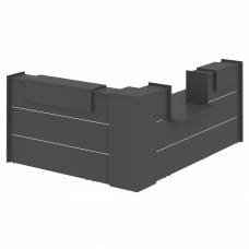 Onix Ресепшн O.R-K-31 Антрацит 3201*2773*1187