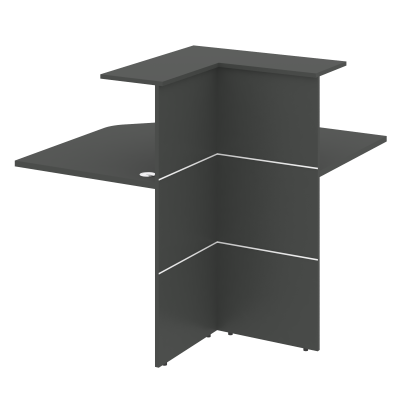 Onix Модуль угловой внутренний высокий правый O.R-MU.VNU (R) Антрацит 1195*1195*1160