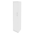 Шкаф офисный высокий узкий левый Стайл Л.СУ-1.8 (L) 412*410*1980 Белый