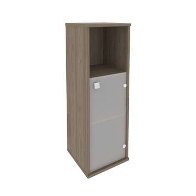 Style Шкаф средний узкий правый Л.СУ-2.2 (R) Вяз Благородный 412*410*1215