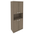 Шкаф офисный высокий Стайл Л.СТ-1.5 778*410*1980 Вяз Благородный