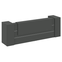 Onix Ресепшн O.R-K-12 Антрацит 3624*766*1187