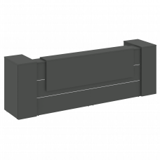 Onix Ресепшн O.R-K-12 Антрацит 3624*766*1187