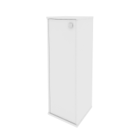 Style Шкаф средний узкий левый Л.СУ-2.3 (L) Белый 412*410*1215