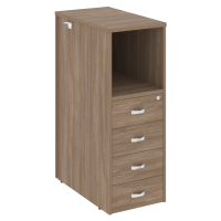 Onix Тумба 4 ящика завершающая, правая O.R-TV-4 (R) Дуб Аризона 436*767*1185